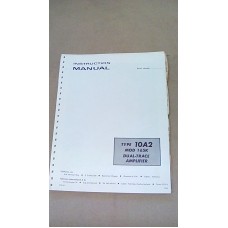 TEKTRONIX TYPE 10A2 MOD165K DUAL TRACE AMPLIFIER INSTRUCTION MANUAL